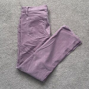 LOFT Women's Lavender Straight Leg Jeans